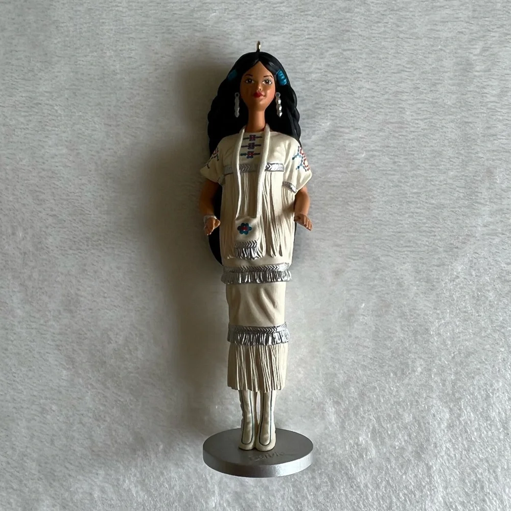 Vintage Hallmark Keepsake Native American Barbie Dolls of the World Ornament